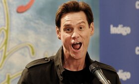 Jimas Carrey pristatė savo vaiki&scaron;ką knygelę &bdquo;How Roland Rolls&ldquo;