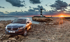 &bdquo;&Scaron;koda Kodiaq&ldquo; bandymai Maljorkoje
