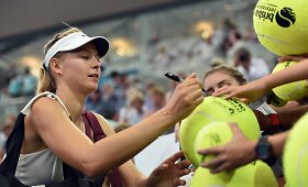 Marija &Scaron;arapova pateko į pusfinalį Brisbene