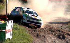 WRC ralio akimirkos Lenkijoje