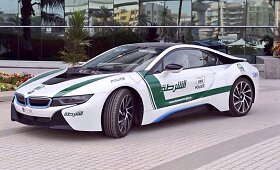Dubajaus policijos superautomobiliai