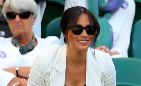 Meghan Markle Vimbldone kar&scaron;tai palaikė Sereną Williams