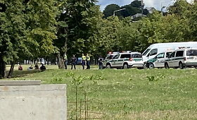 Kaune sulaikytas būrys migrantų, sprukusių i&scaron; URC
