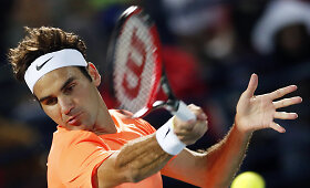 Čempiono titulą ginantis Rogeris Federeris pergalingai startavo Dubajuje