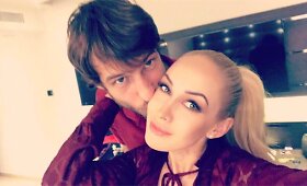Oksana Pikul ir Simas Jasaitis Milane