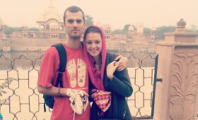 Ieva Zasimauskaitė ir Marius Kiltinavičius atostogavo Indijoje