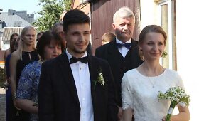 Vaidos Ja&scaron;inskaitės ir Igno Koženiausko vestuvės