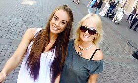 Viktorija Siegel su mama Valentina Siegel