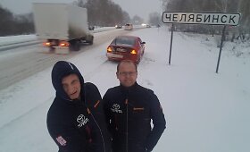 Aido Bubino ir Vitoldo Miliaus kelionė i&scaron; Vladivostoko į Vilnių, trečia diena