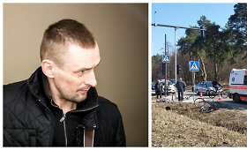 Į dviratininkų &scaron;eimą motociklu įvažiavęs kaunietis i&scaron;girdo nuosprendį