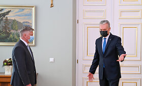 Kandidatas į žemės ūkio ministrus K.Navickas atvyko į Prezidentūrą