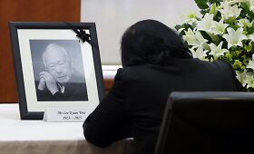 Singapūro pirmasis premjeras Lee Kuan Yew mirė būdamas 91 metų