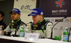 &bdquo;Rally Liepaja&ldquo; spaudos konferencija