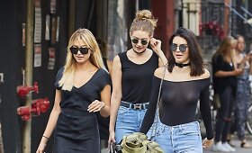 Kendall Jenner, Gigi Hadid ir&nbsp;Hailey Baldwin Niujorke