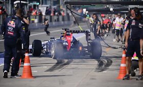 &bdquo;Formulės-1&ldquo; penktadienio treniruotės Italijoje