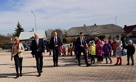 Prezidentas Gitanas Nausėda trečiadienį lankosi &Scaron;irvintose