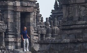 Baracko Obamos &scaron;eimos atostogos Indonezijoje