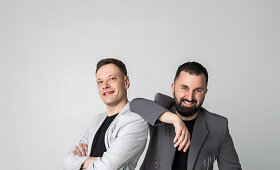 &bdquo;(Ne)broliai&ldquo; muzikinio darbo akimirkos