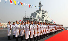 Pirmasis ir kol kas vienintelis Kinijos lėktuvne&scaron;is &bdquo;Liaoning&ldquo;