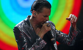 &bdquo;Depeche Mode&ldquo; koncertavo gerbėjams Rygoje