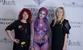 Kristalų inkrustavimo čempionatas &bdquo;Inlay Art embellished with Swarovski Crystals&ldquo; Kaune