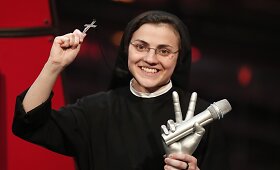 Italijos muzikinį &scaron;ou &bdquo;The Voice&ldquo; laimėjo vienuolė Cristina Scuccia