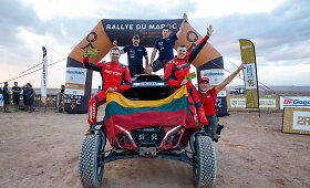 &bdquo;Izotono sportas&ldquo; ekipažas &bdquo;Rallye du Maroc&ldquo; penktame etape