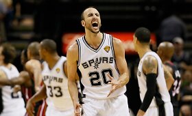 San Antonijaus &bdquo;Spurs&ldquo; vėl i&scaron;siveržė į priekį NBA finalo serijoje