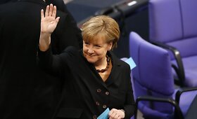 Vokietjos kanclerė Angela Merkel i&scaron;rinkta trečiai kadencijai