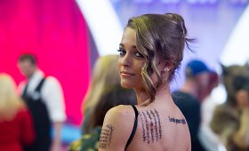 &Scaron;okėja Milana Ja&scaron;inskytė-Pankevičienė i&scaron;simargino kūną laikinomis tatuiruotėmis