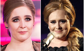 &bdquo;Lietuvos balso&ldquo; laimėtoja Monika Marija ir Adele