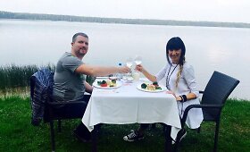 Katažina ir Deivydas Zvonkai mini antrąsias vestuvių metines
