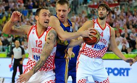 &bdquo;Eurobasket 2013&ldquo; ketvirtfinalis: Kroatija &ndash; Ukraina