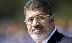 Nuverstas Egipto prezidentas Mohamedas Mursi