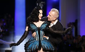 &bdquo;Jean Paul Gaultier&ldquo; kolekcijos pristatymas Paryžiaus auk&scaron;tosios mados savaitėje