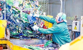 Elektronikos atliekų perdirbimo gamykla