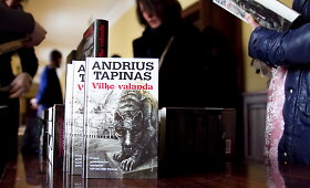 Andriaus Tapino knygos &bdquo;Vilko valanda&rdquo; pristatymas 