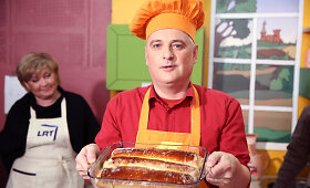 Audrius Rakauskas-Gustavas i&scaron; &bdquo;Gustavo enciklopedijos&ldquo; dalijosi i&scaron;skirtiniais receptais
