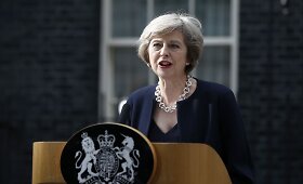 Didžiosios Britanijos premjere tapo Theresa May