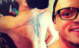 Ruslanas Kirilkinas pasidarė tatuiruotę