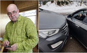 Artūro Orlausko vairuojamas automobilis pateko į avariją