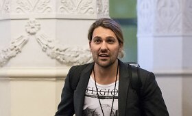 Davidas Garrettas atskrido į Vilnių