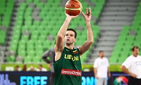 Lietuvos krep&scaron;inio rinktinės treniruotė prie&scaron; &bdquo;Eurobasket 2013&ldquo; pusfinalio varžybas