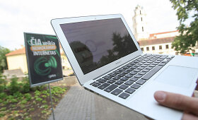 Nemokamas internetas &ndash; Vilniaus skveruose ir paupy