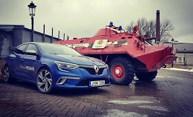 &bdquo;Renault Megane GT&ldquo; Ch.Frenkelio vilos kieme