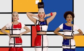 Katy Perry įvaizdžiai vaizdo klipe &bdquo;This Is How We Do&ldquo;
