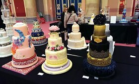 Viktorijos Žalgevičiūtės gaminti tortai &bdquo;Cake International 2016&ldquo; konkurse