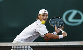 Ričardas Berankis sukūrė sensaciją ir nugalėjo 14-ą pasaulio raketę Tommy Haasą