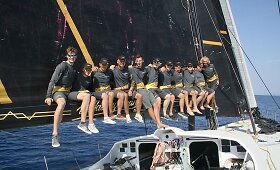 &bdquo;Ambersail2&ldquo; skrodžia Viduržemio jūrą: plaukia Palermo-Monte Karlo regatoje