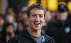 &bdquo;Facebook&ldquo; įkūrėjas Markas Zuckerbergas